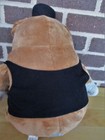 Dan Dee Bulldog Dog  Biker Dressed Xo Xo Heart Tattoo Arm 12  Sitting Plush 