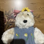 Teddy Bear Stuffers White Bear With Outfit  Certificate   Carrier