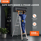 Telescoping Ladder A Frame 17 Ft Extension Multi-function For Homework