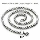 Mendel Mens Stainless Steel Biker Bald American Eagle Chain Necklace Pendant Men