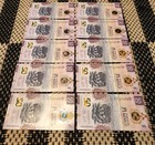 Lot Serie  10 Bill   50  Pesos Mexico Serie  Ct5874511-5874520 Uncirculated
