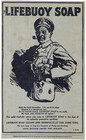 Original Ww1 Lifebuoy Soap Print Advert British Soldier Tommy 
