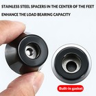 Rubber Feet For Speaker Cabinets Flight Cases Amplifier With Washer All Sizes