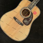 D45s Acoustic Electric Guitar Bone Nut Abalone Inl Fishman Solid Spruce Top Hpl