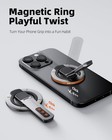 For Magsafe Pe Grip Stand  3-in-1 Magnetic Finr Ring Holder With