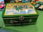 John Deere Lunch Box Made Of Metal With Picture Of Times Gone By Excellent Cond 