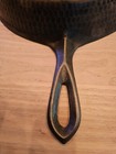 Vintage Pointed Handle Hammered Finished No 8 Cast Iron Skillet Has Crack 