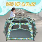 Playpen Pop-up Tent For Baby - Outdoor Play Beach With Canopy Forest 