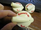 New Castle  Pa  Piedmont Dairy Farms 3x Soft Plastic Milk Bottle Pour Spout Caps