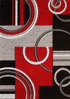 Glory Rugs Area Rug 5x7 Red Carpet Modern Soft Hand Carved Contemporary Floor C