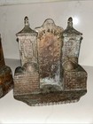Antique Bradley   Hubbard Cape St   Augustine Cast Iron Bookends Set 2 1920   s