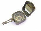 1917 Brenton Compass Maritime Marine Antique Solid Brass Kelvin   Hughes Vintage