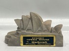 Marbcraft Sydney Opera House Handcrafted Paper Weight Australia Pink tan