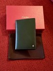 Cartier Vip Gift Black Leather Passport Holder - New Boxed Luxury Ad Gift