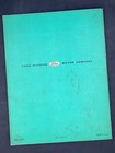 Vintage Ford Ignition Systems Principles Of Operation Training Handbook 1964