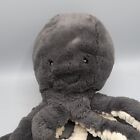 Jellycat Large Inky Octopus Plush Black 20    Stuffed Animal Large Black Gray