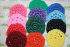 10 Nylon Scrubbies Assort  Colors Pot Scrubbers Scrubbies Very Tough Petticoat