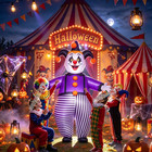 6 89ft Halloween Inflatable Costume Adult  For Cosplay parties festivals  events