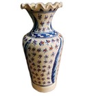 Antique 19th Century Iznik Ottoman Islamic Ceramic Vase