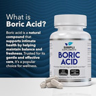 60 Boric Acid Suppositories For Women   Bv Treatment For Women   Ph Balance Pill