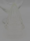 Large Antique Glass Tiffin Dakota Pedestal Candy Store 13  Apothecary Jar