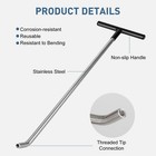 36in1 Paintless Dent Repair Rod Kit Tip T-handle Car Body Panel Removal Tool Set