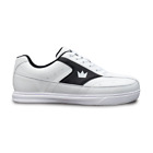 Brunswick Renegade White black Mens Bowling Shoes 