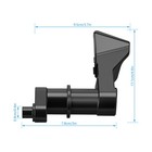 Aluminum Parking Brake Lock Thumb Lever For Can Am Ryker 600 900 Rally 2019-2026