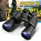 180x100 Binoculars Zoom Day Night Vision Outdoor Travel Hunting Telescope W case