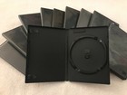 Big Lot 30 Empty Blank Standard Size Black Dvd Replacement Case W clear Sleeve
