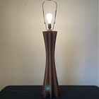 Vintage Mid Century Modern Wood Lamp Mel Smilow Modeline Danish Style