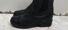 Ariat Leather Front Zip Paddock Ankle Boots Black     Style 10000803     Us 8 5b   E
