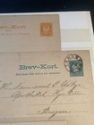 Norway 1890s 1900s 4 Stationary Postcards Mnh used 