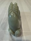 Antique Large Chinese Cleadon Jade Carved Horse