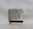 Vintage Full Feature Matchbook A t  Jones   Son Door Closers Detroit Advertising