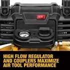 Dewalt 6 Gallon 165 Psi Electric Pancake Air Compressor-dxcm55126