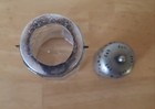 Antique Cut Glass Sugar Sifter Caster Muffineer Shaker Safety Latch Lid 6 5 h