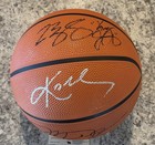 Autographed All-star Basketball By Kobe Jordan James  private Event See Photos