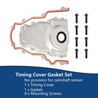  Ls Front Timing Cover With Gasket Kit Compatible With Gm Gen Iii Engines