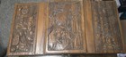 Vintage Antique Oriental 1920s Hand Carved Storage Chest Dragon Camphor 24x13x12