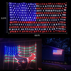 Hyh American Flag Lights With 420 Super Bright Leds waterproof Led Flag Net