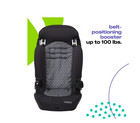Cosco Kids Finale 2-in-1 Toddler Booster Car Seat  Peony Tiles Ii  Harness Boost