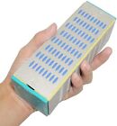 4 Sides Diamond Sharpening Hone Whetstone Stone Block Knife Tool Knife Sharpener