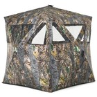 3 Person Portable Hunting Blind Pop-up Ground Blind W tie-downs   Carrying Bag
