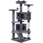 New 54 5  Cat Tree Tower Condo Furniture Scratching Post Pet Kitty Play House