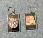 Korn Rag Doll  2 Keychains  issues   Asylum    Rare Y2k Sticker Sick   Twisted