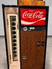 Vintage 1970s Vendo V-90 Coca-cola Bottle Vending Machine Woodgrain Coke Working