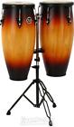 Latin Percussion City Series Conga Set With Stand - Vintage Sunburst