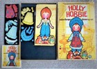 Vintage Holly Hobbie Colorforms Dress Up Set Complete But Open And W  Box Damage