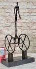 Bronze Sculpture Statue Hand Made Solid Abstract Art Decor Figure Figurine Deal